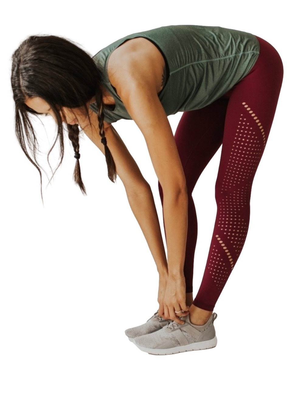 ☀️ SENITA ATHLETICS ‘Alpine’ Laser Cut Leggings